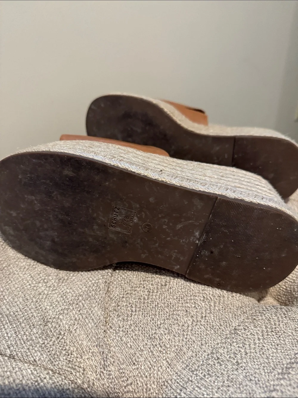 SCHUTZ slide sandals